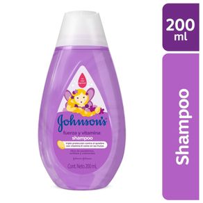 SHAMPOO FUERZA Y VITAMINAS JOHNSON*200ML