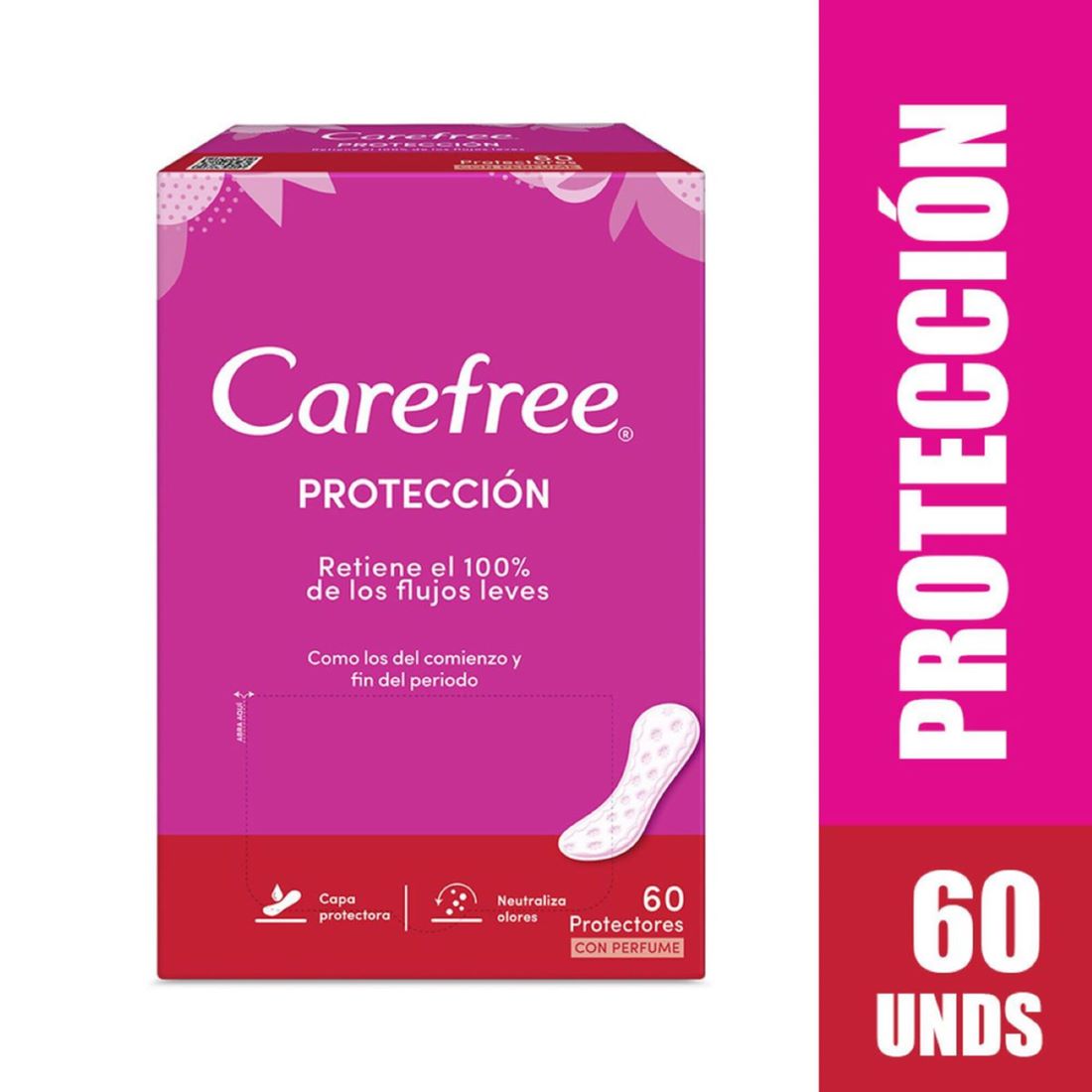 PROTECTORES CAREFREE PROTECCIÓN X 60UND