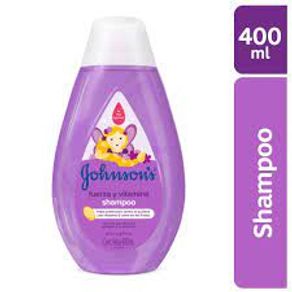 SHAMPOO FUERZA Y VITAMINAS JOHNSON*400ML