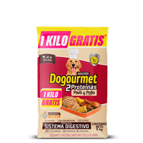 DOGOURMET ADULT PAVO Y POLLO 1KL GRT*9KG