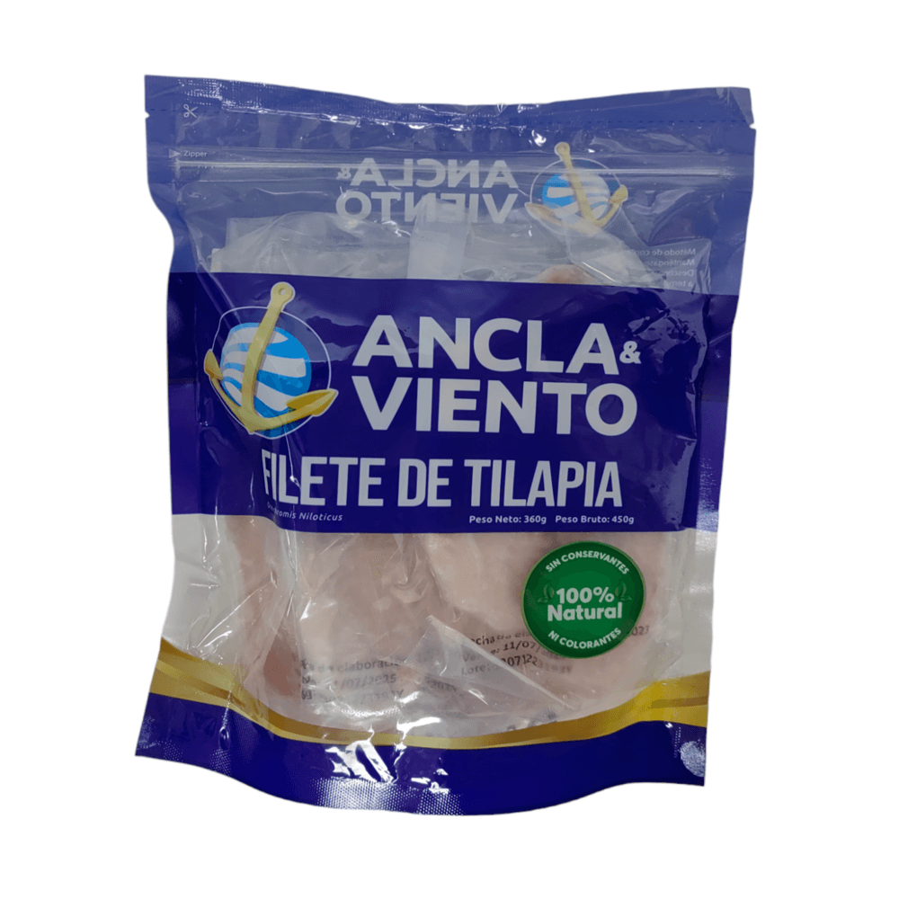 FILETE DE TILAPIA ANCLA Y VIENTO X 360GR