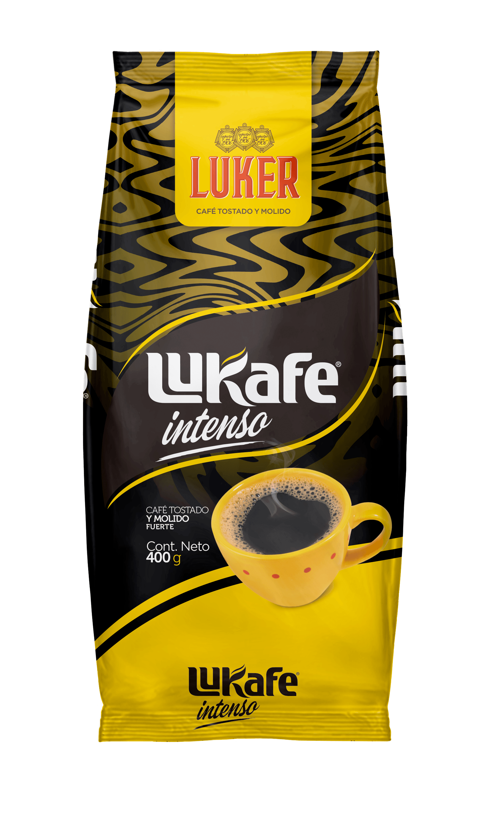 CAFE MOLIDO LUKAFE INTENSO X 400 GR
