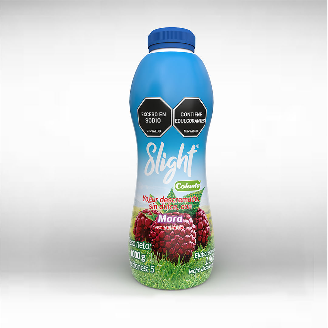 YOGUR SLIGHT MORA TARRO COLANTA*1000GR