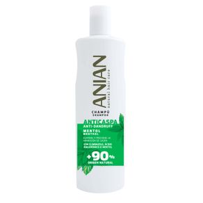 CHAMPU ANTICASPA MENTOL ANIAN*400ML