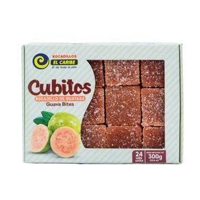 BOCADILLO CUBO EL CARIBE X24 UNDS *300GR
