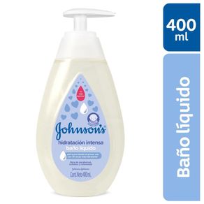 BAÑO LIQ HIDRATACION INTEN JOHNSON*400ML