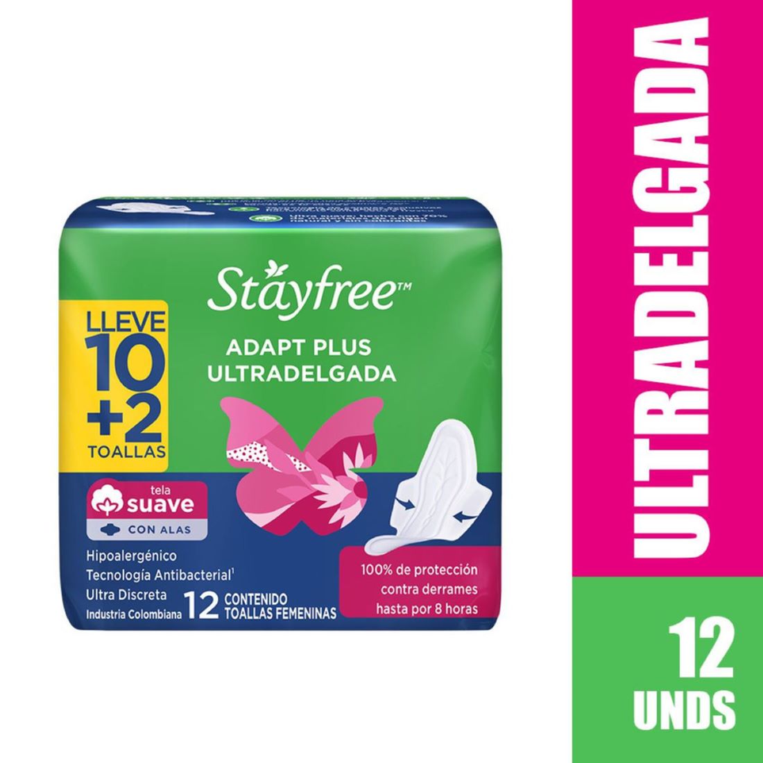 STAYFREE ULTRADELG PLUS x 12