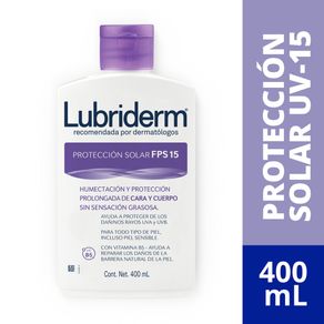 CREMA UV-15 LUBRIDERM*400ML