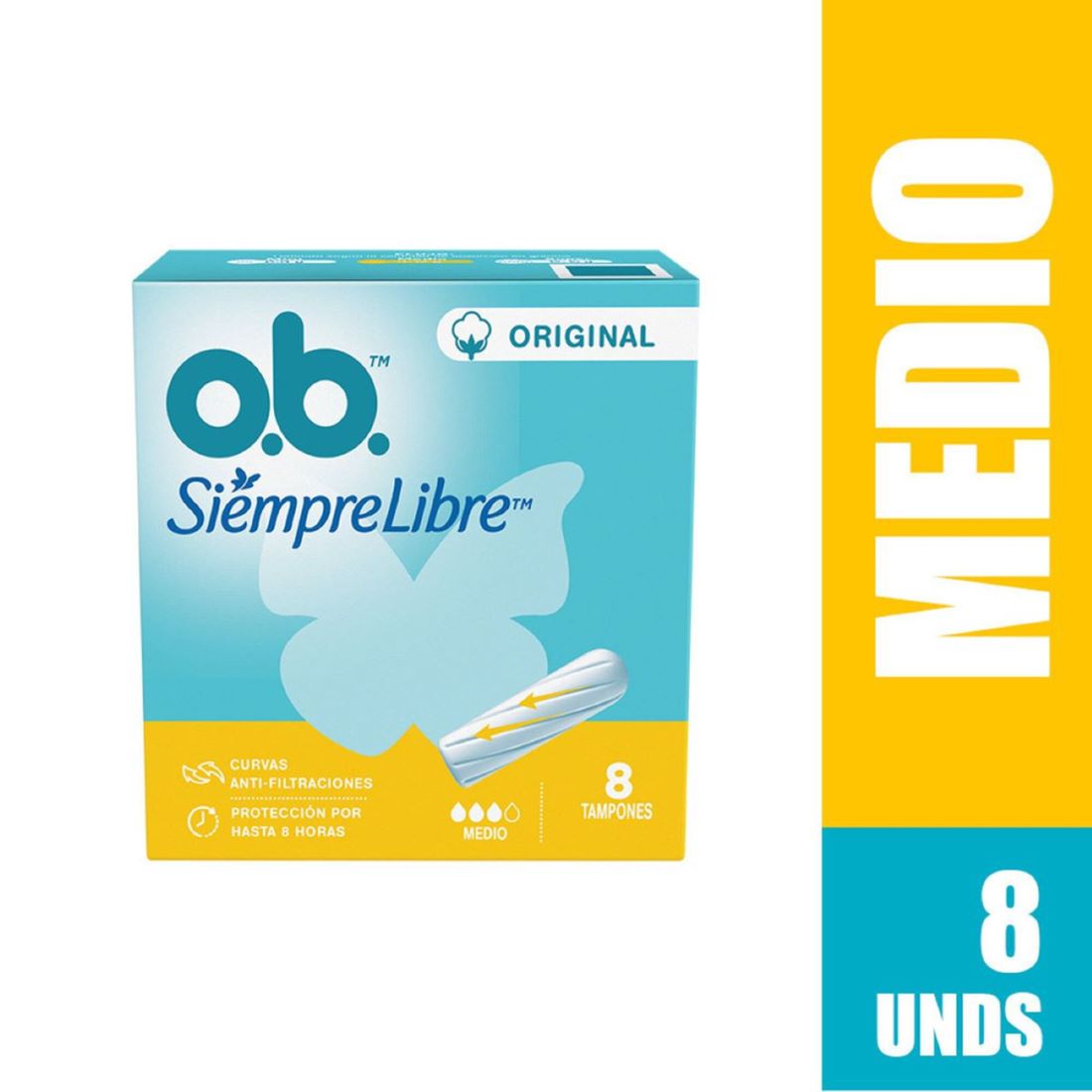 TAMPON OB ORIGINAL MEDIO *8UND