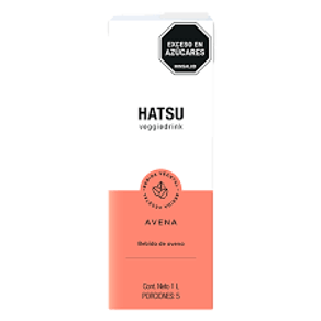 BEBIDA DE AVENA CON AZU TETRA HATSU*1 LT