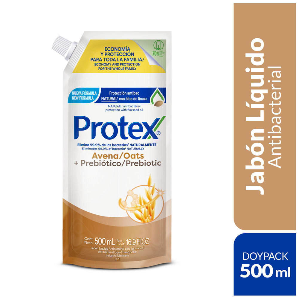 JABON  LIQUIDO PROTEX AVENA  x 500 ML