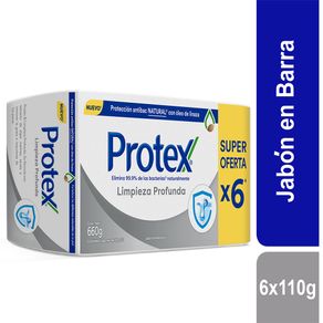 JABON PROTEX LIMPIEZA PROFUNDA X6UND*110