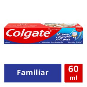 CREMA DENTAL COLGATE ANTICARIES x 60 ML