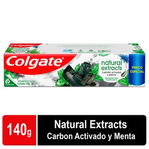 CREMA COLGATE NATU EXTRACTS CARBON 140GR