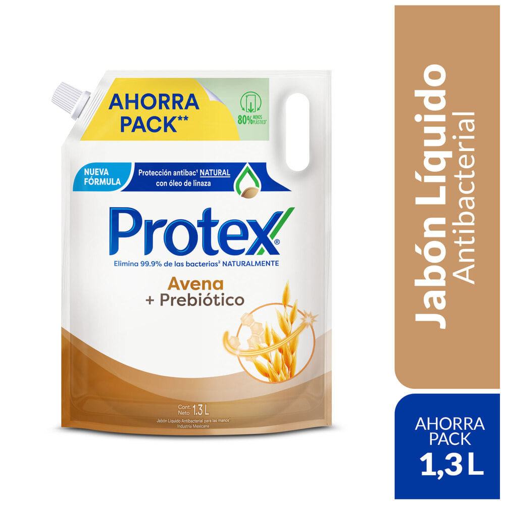 JABON LIQUIDO PROTEX AVENA *1.3LT