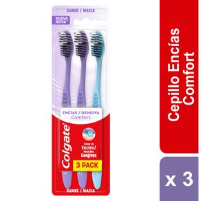 CEPILLO COLGATE GUM COMFORT 3PACK