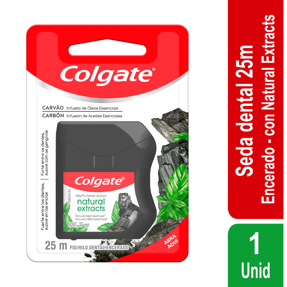 HILO DENTAL COLGATE NATURAL EXTR*25M