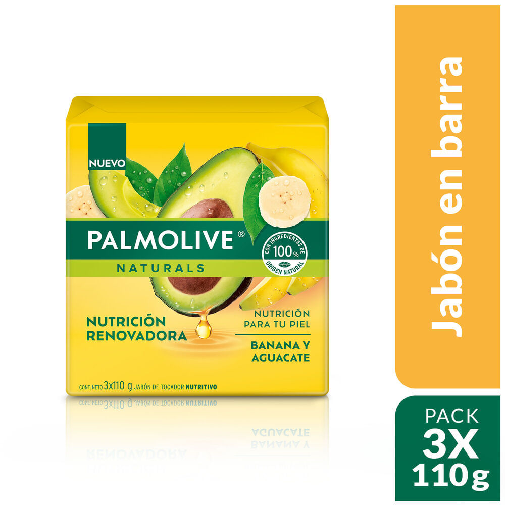 JABON BARRA PALMOLIVE BANA/AGUA X3-110GR