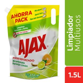 LIMPIAPISOS BICARBONATO LIMON AJAX*1500M