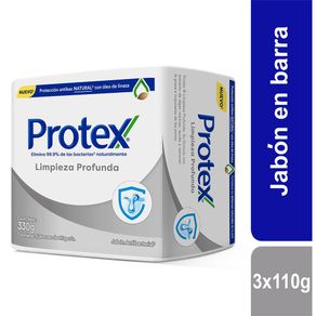 JABON LIMPIEZA PROFUNDA PROTEX 3Ux 110GR