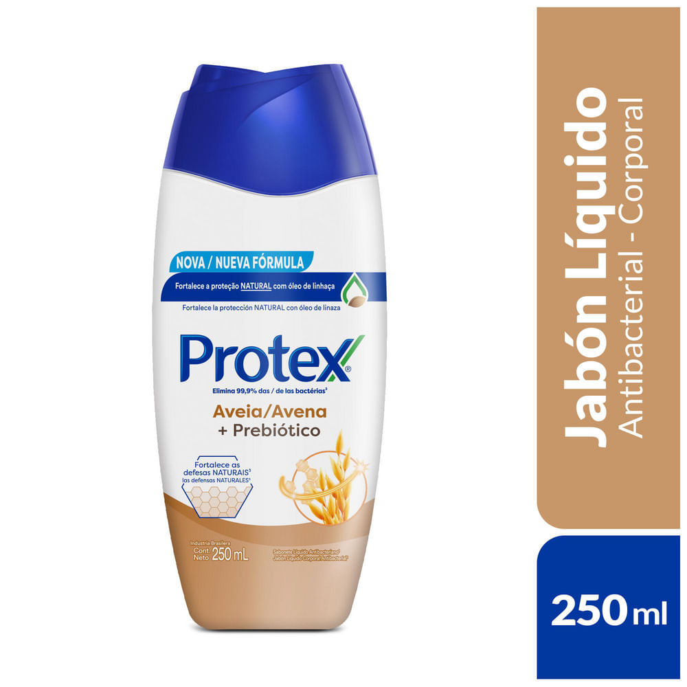 JABON LIQUIDO PROTEX AVENA  x 250ML