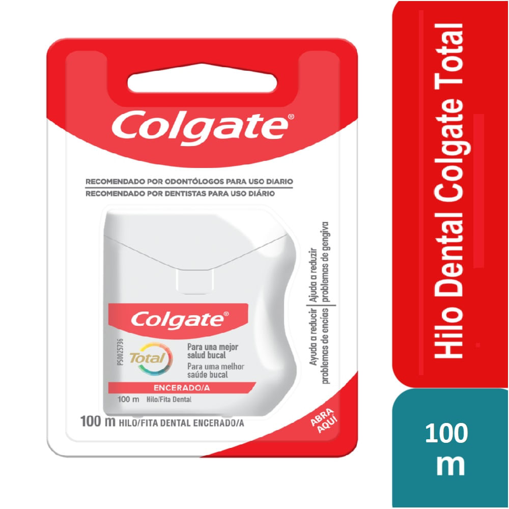 HILO DENTAL COLGATE TOTAL  x 100MT