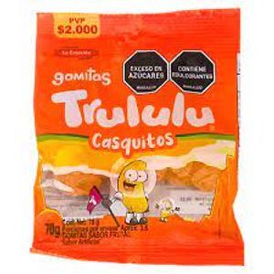 Gomas Trululu Casquitos X 70 gr