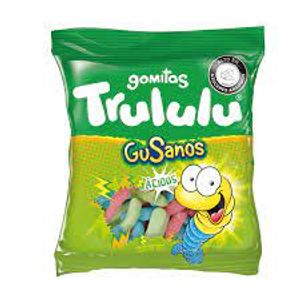 Gomas Trululu Gusanos Acidos X 70 gr