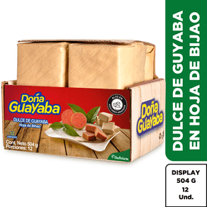 DULCE DOÑA GUAYABA CAJA MADERA *12 UNDS