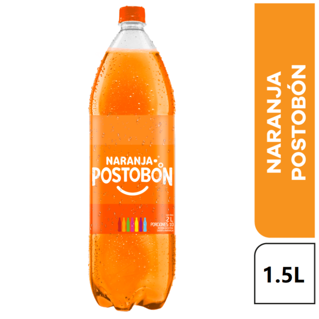 GASEOSA NARANJA POSTOBON X 1500 ML