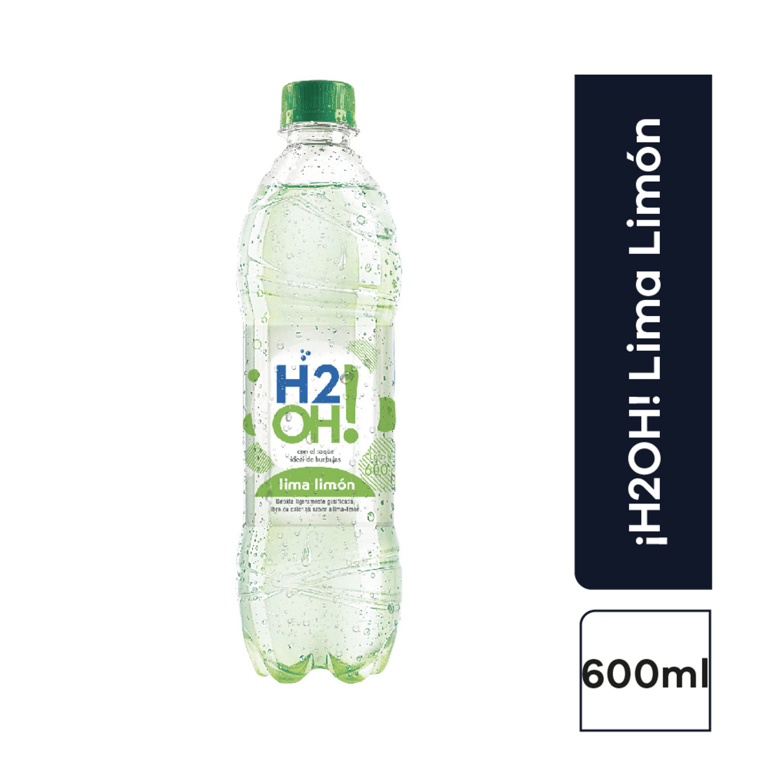 AGUA H2OH LIMA LIMON PET  x 600ML