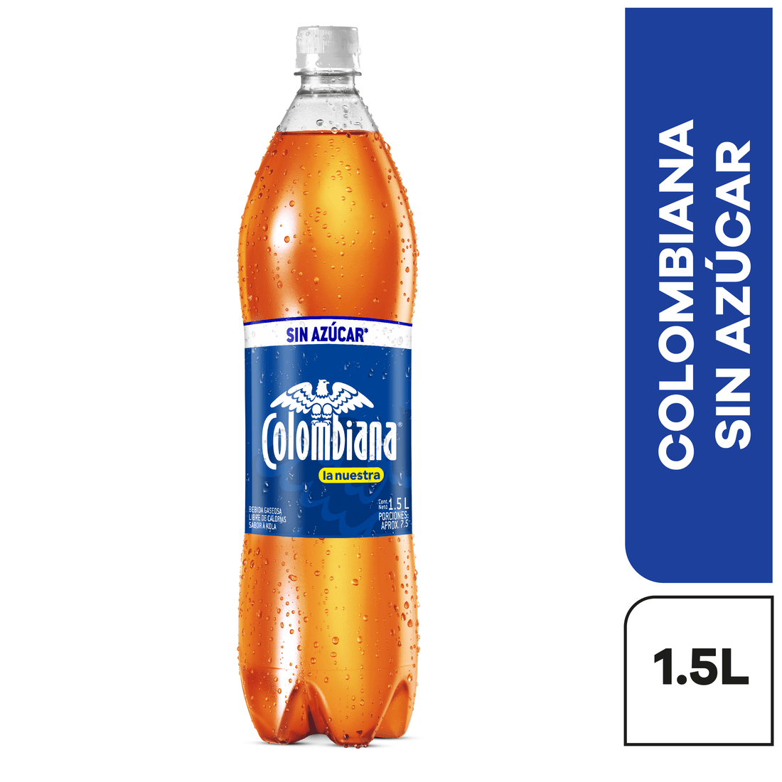 GASEOSA COLOMBIANA CERO x 1.5LT