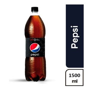 GASEOSA PEPSI BLACK CERO CALORIAS*1.5LT