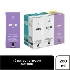 TE HATSU PACK X6 UND x 200ML