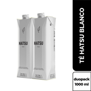 BEBIDA DE TE BLANCO HATSU X 2UND*1000ML