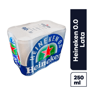 CERVEZA HEINEKEN 0.0 LATA SIXPACK*1500ML