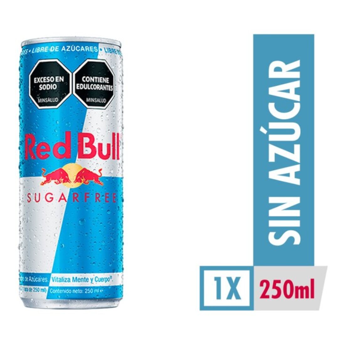 BEBIDA  ENERGY RED BULL *250ML S/AZUCAR