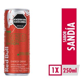 BEBIDA RED BULL LATA SANDIA * 250 ML