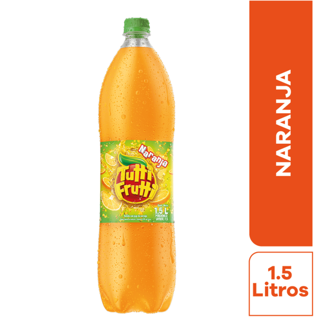 BEBIDA TUTTI FRUTTI NARANJA * 1.5 LT