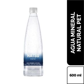 AGUA HATSU NATURAL MINERAL*600ML