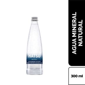AGUA HATSU NATURAL MINERAL*300ML