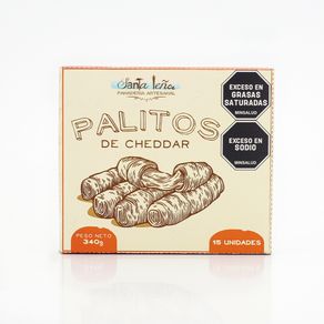 MINI PALIT QUESO CHEDDAR SANTA LENA*340G