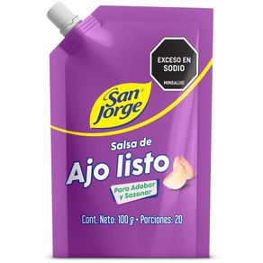 SALSA DE AJO LISTO DOYPCK SAN JORGE*100G