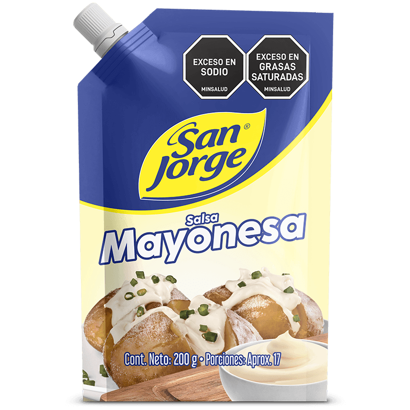 SALSA MAYONESA DOY PACK SAN JORGE*200GR