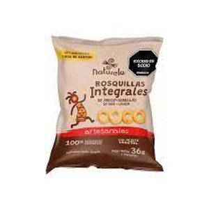Rosquillas Integral Naturela Arroz X 36g