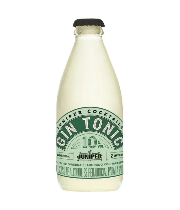 COCTEL GIN TONIC RTD JUNIPER X 280 ML