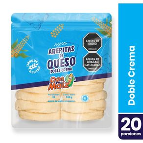 AREPITAS QUESO DON MAIZ ASAR X 500 GR