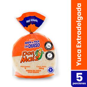 AREPA DON MAIZ YUCA 5UND*350GR