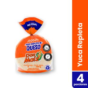 AREPA DE YUCA DON MAIZ x 4UND*400 GR