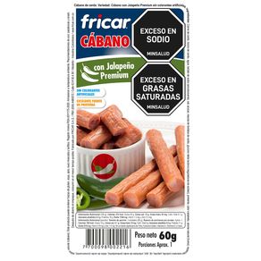 CABANO JALAPENO FRICAR  x 60GR
